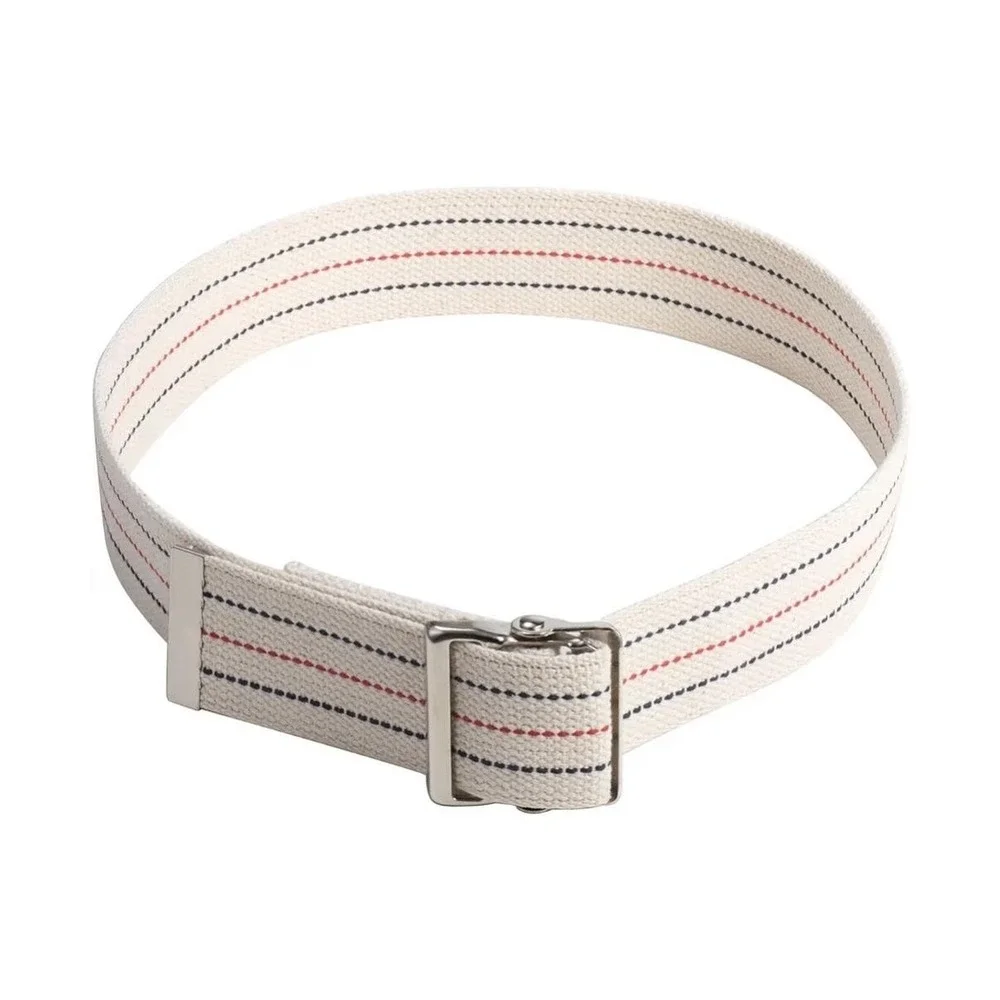COW&COW Wooden Transfer Board 30in With‎ Cotton Gait Belt Beige Wheelchair Aid